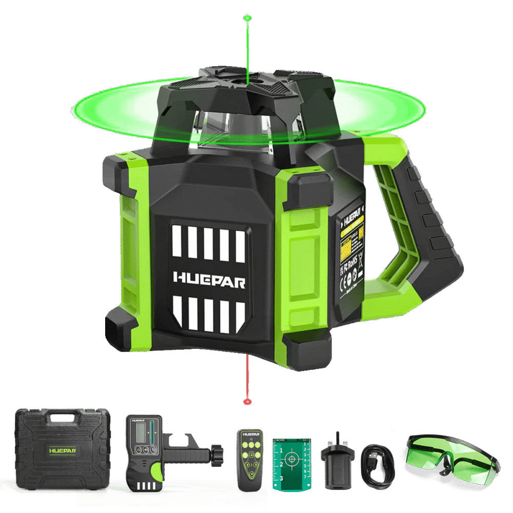 Huepar RL300HVG Rotary Laser Level