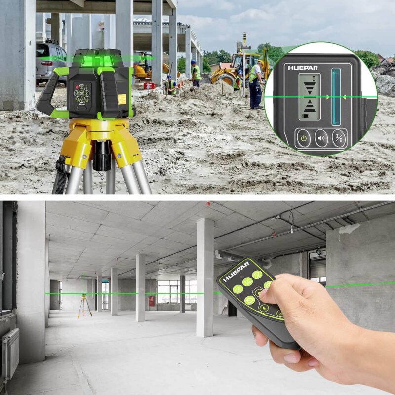 Huepar RL300HVG Rotary Laser Level