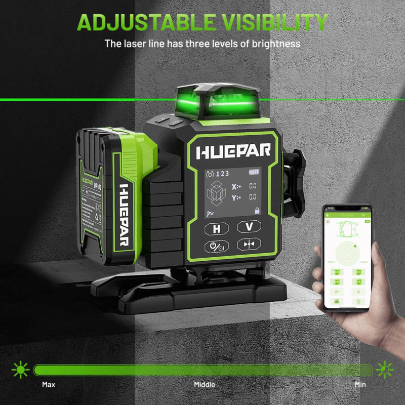 Huepar W04CG 4D Laser Level