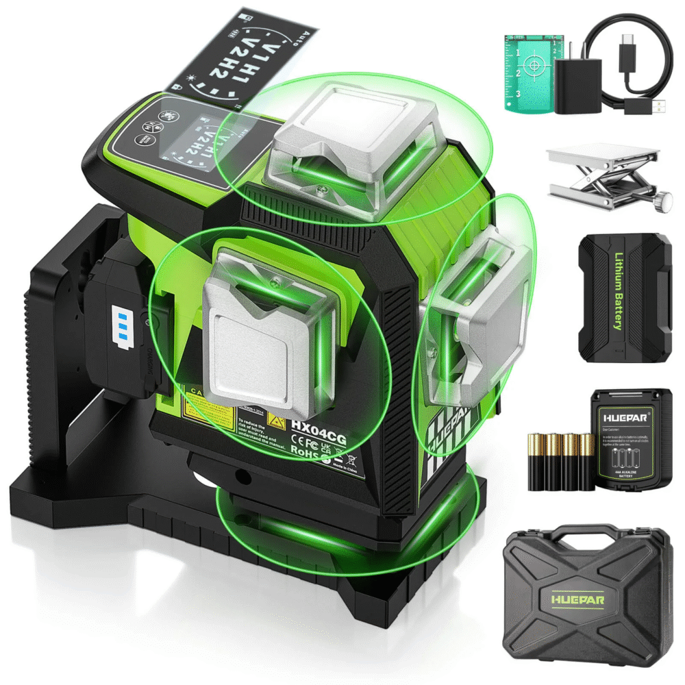Huepar HX04CG 4D Laser Level