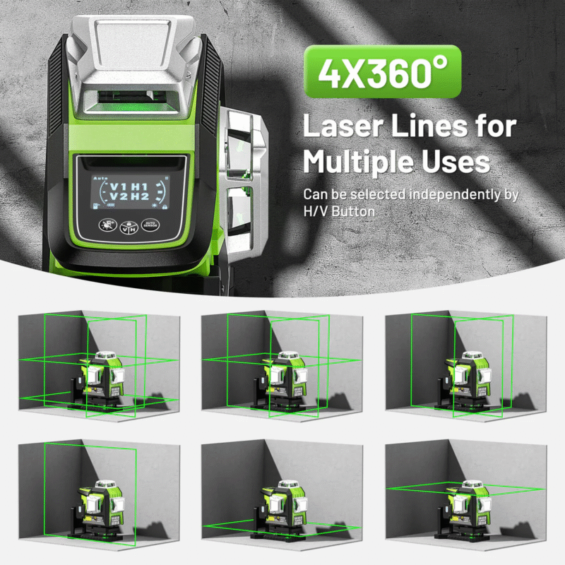 Huepar HX04CG 4D Laser Level