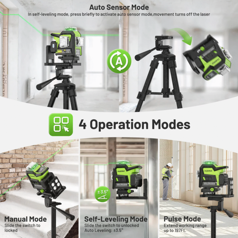 Huepar HX04CG 4D Laser Level