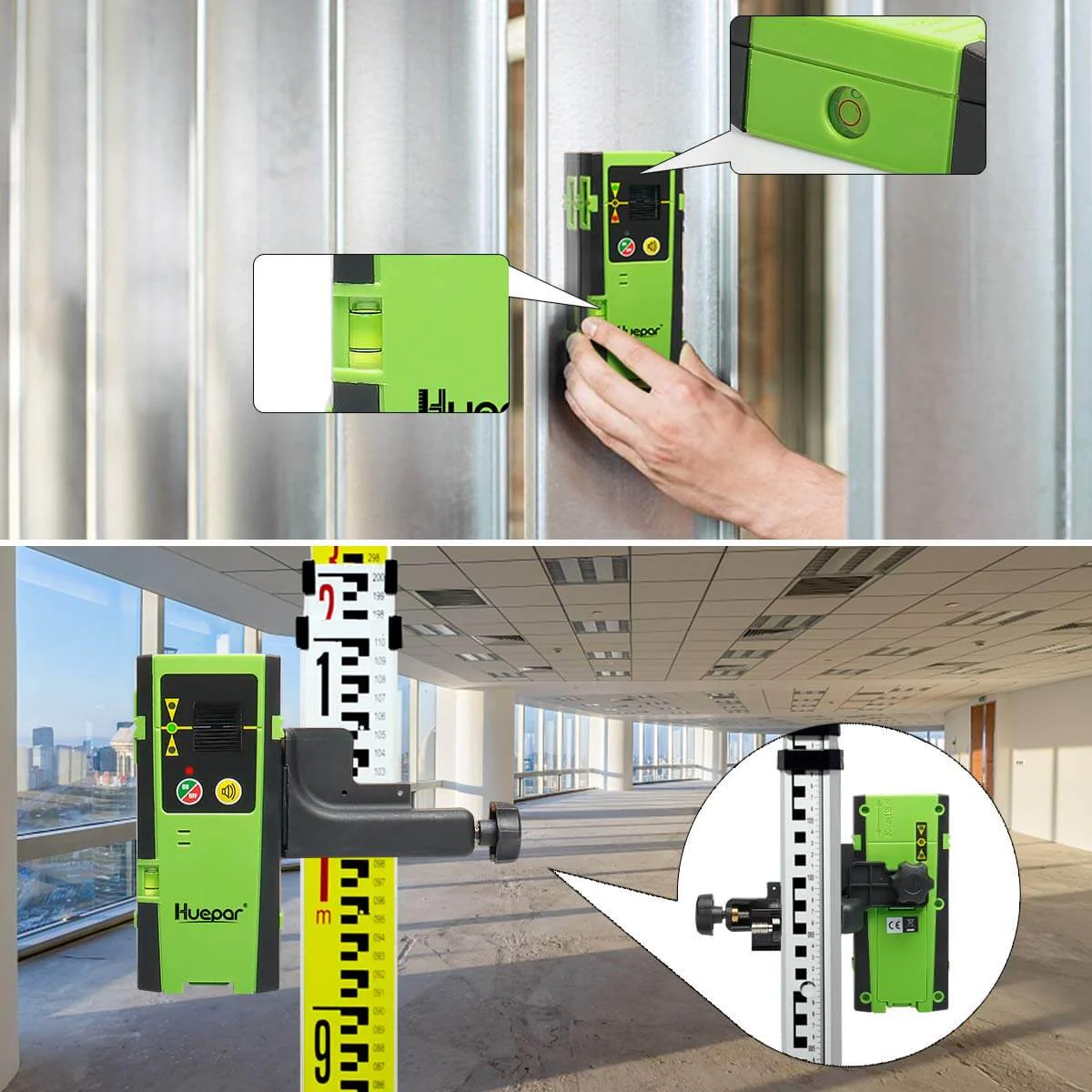 Huepar LR6RG Laser Detector